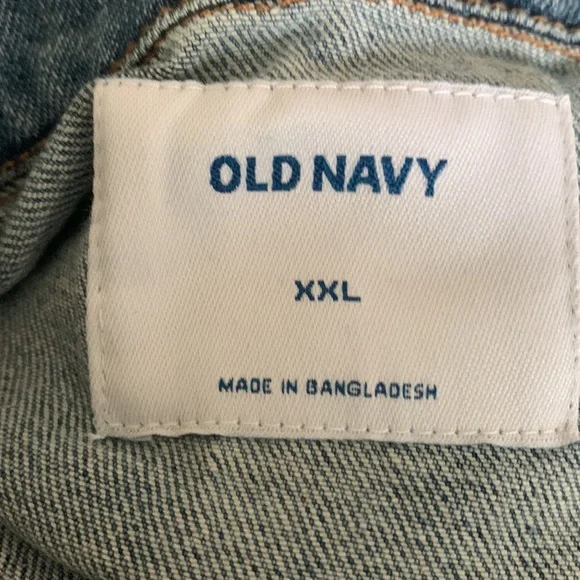 Old Navy Women's Blue Jean Jacket Size XXL Perfect with Maxi Dresses I1010 - Picture 14 of 15